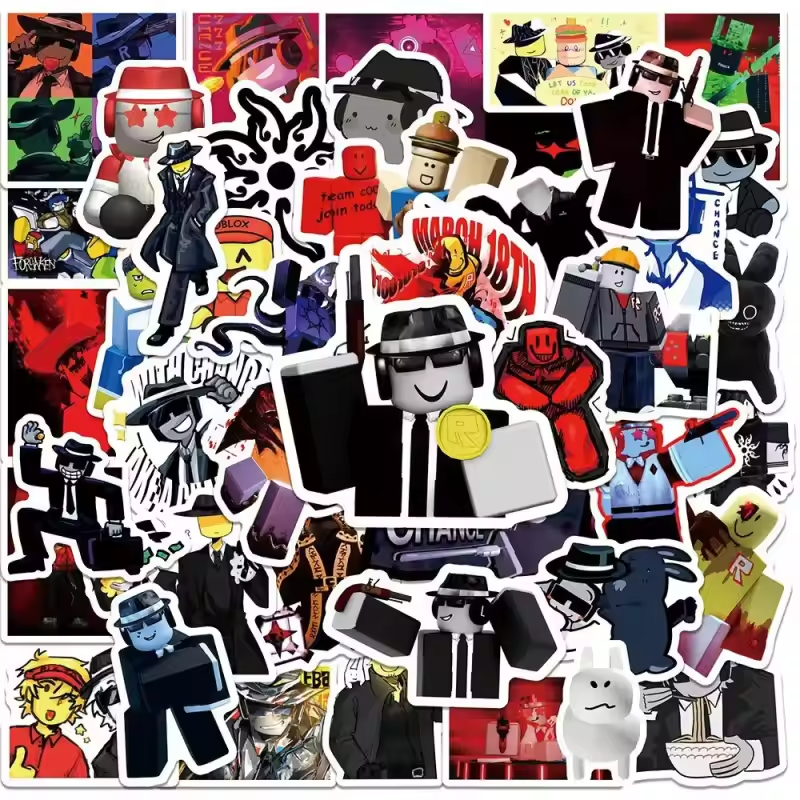 Foursaken 50PCS Horror Video Game-Inspired Stickers Pack